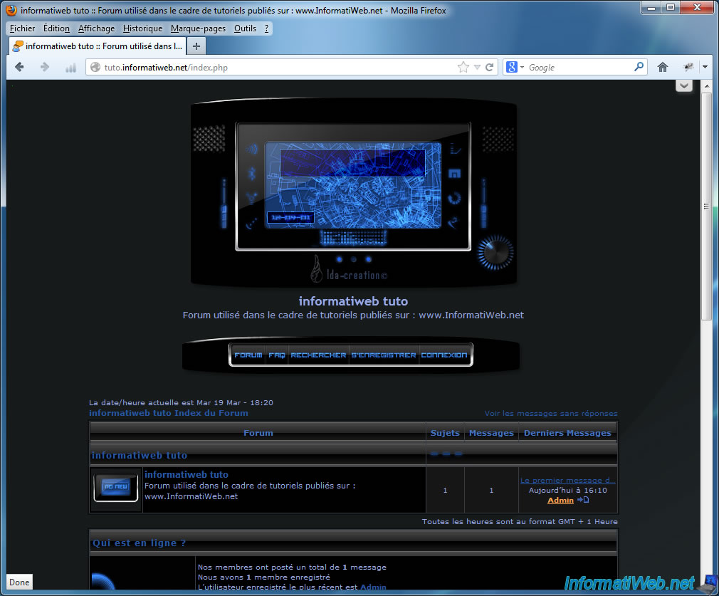exemple de forum xooit