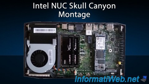 Intel NUC Skull Canyon - Montage