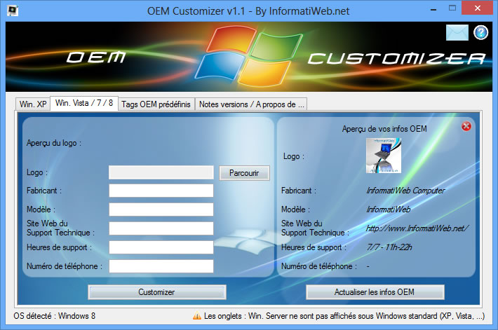 OEM Customizer