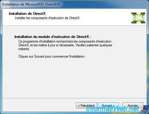 Erreur: manque d3dx9_43.dll - Windows - Tutoriels - InformatiWeb
