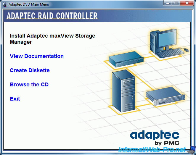 Presentation Of The Adaptec Maxview Storage Manager Web Interface Articles Tutorials Informatiweb