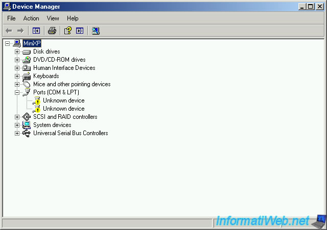 Complete presentation of the features of the Mini XP of Hiren Boot