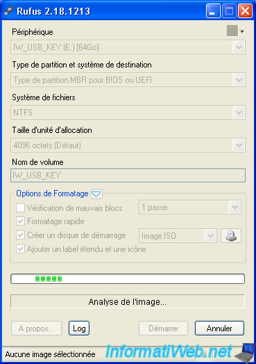 større Luftfart maskulinitet Create a bootable USB key to install Windows XP - Windows - Tutorials -  InformatiWeb