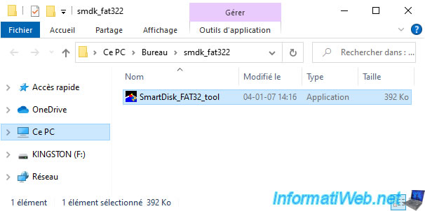 Formater une clé USB en FAT32