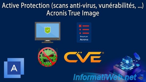 Activer la protection en temps réel "Active Protection" d'Acronis True Image (Cyber Protect Home Office)