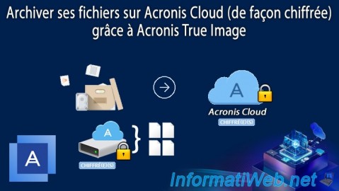 Archiver ses anciens fichiers et ses fichiers volumineux sur Acronis Cloud (de façon chiffrée) grâce à Acronis True Image (Cyber Protect Home Office)