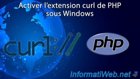 Activer l'extension curl de PHP sous Windows