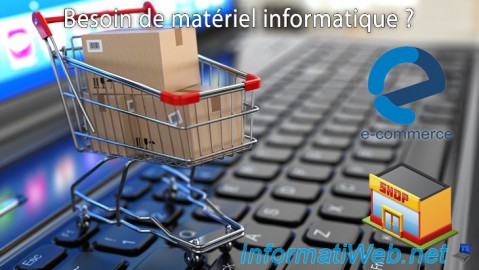 Besoin de matériel informatique ?