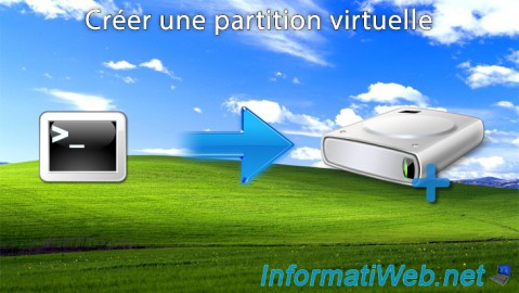 Créer une partition virtuelle grâce à la commande SUBST