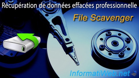 Récupérer efficacement des données effacées grâce à File Scavenger (logiciel professionnel de récupération de données)