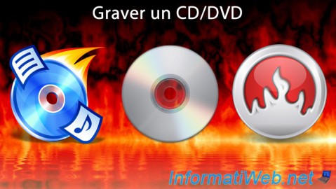 Graver un CD de musique, un CD/DVD de données ou un CD/DVD depuis un fichier iso