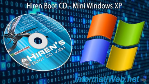 Présentation complète des fonctionnalités du mini Windows XP de Hiren Boot CD