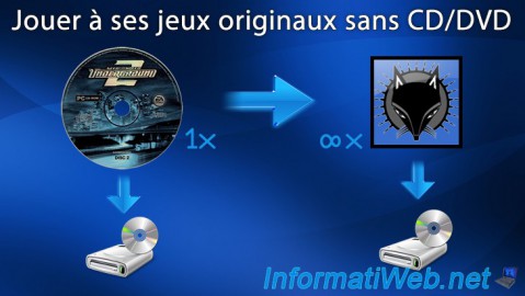 Jouer à ses jeux originaux sans CD/DVD