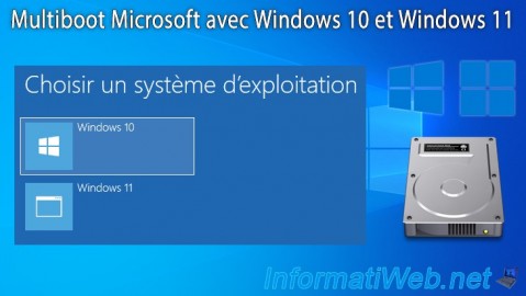 Multiboot Microsoft avec Windows 10 et Windows 11