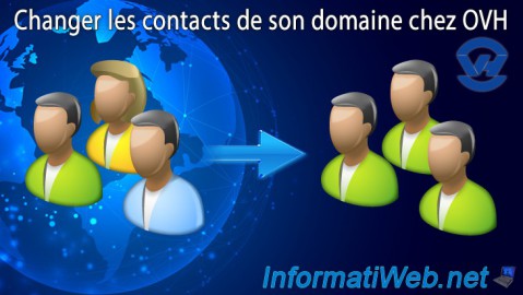 Changer les contacts de son domaine chez OVH