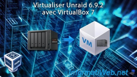 VirtualBox - Virtualiser Unraid 6.9.2