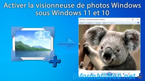 Activer la visionneuse de photos Windows sous Windows 11 et 10
