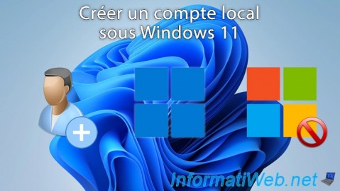 Windows 11 - Créer un compte local