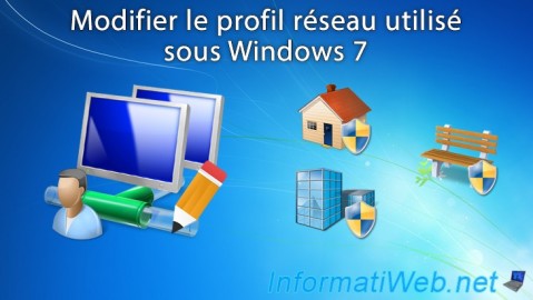 Modifier le profil réseau utilisé (domestique, professionnel (bureau) ou public) sous Windows 7