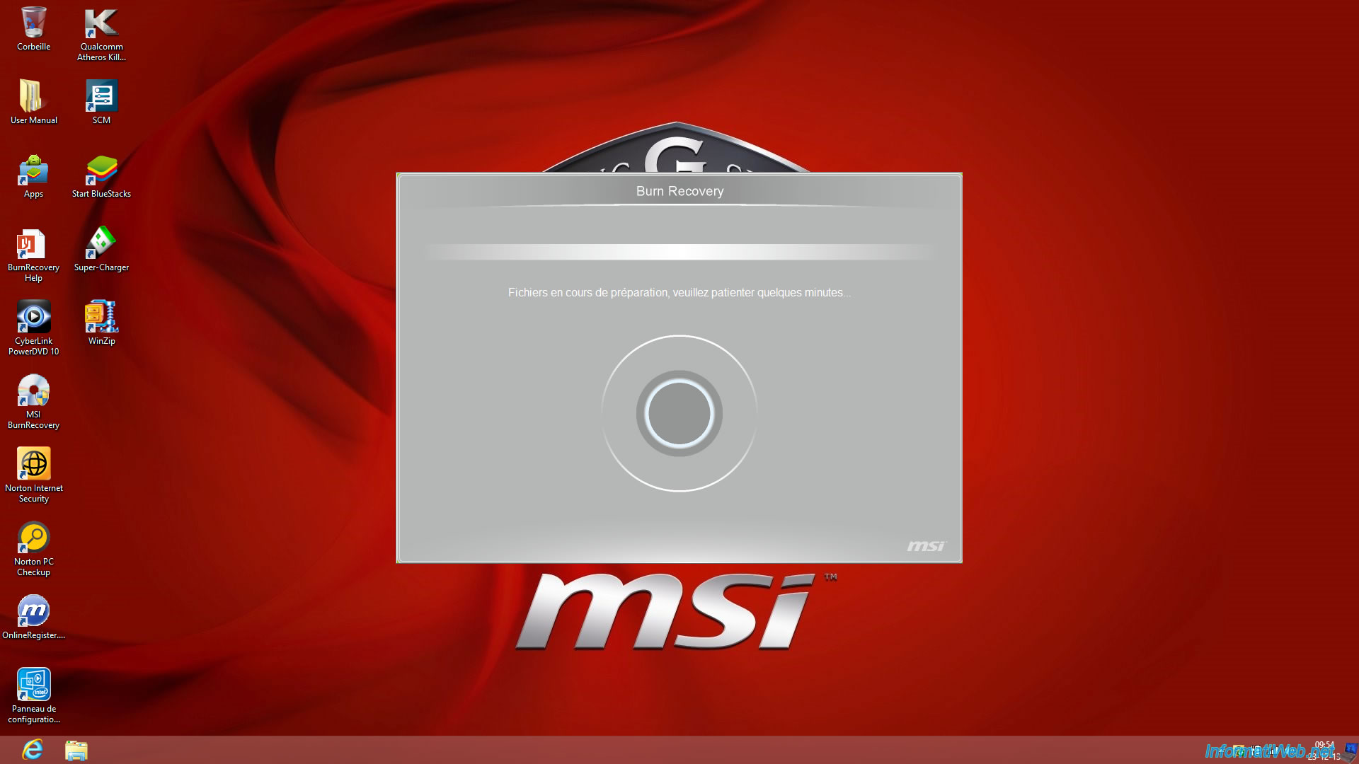 msi burn recovery factory partition