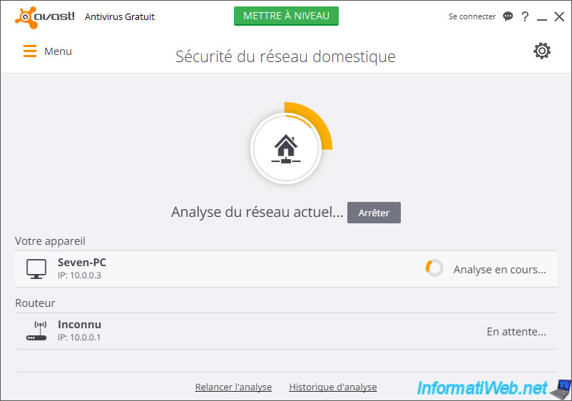 avast network scan