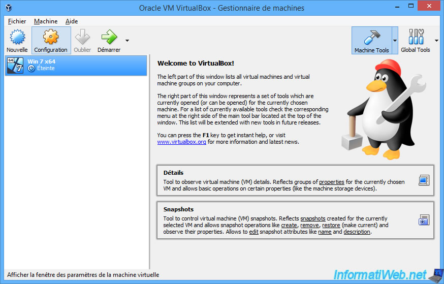 virtualbox interface not showing windows 7