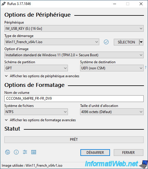 Créer une clé USB bootable pour installer Windows 11 - Windows