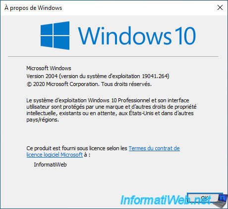 Upgrade your computer on Windows 10 to Windows 11 from its installation DVD  - Windows - Tutorials - InformatiWeb