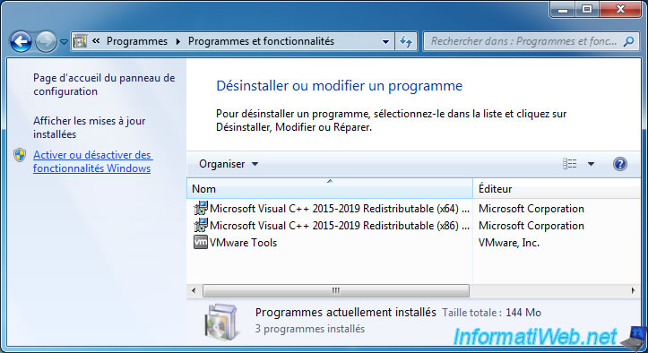 Reinstall built-in games on Windows 7 professional edition - Windows -  Tutorials - InformatiWeb